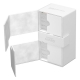 Ultimate Guard - Twin Flip`n`Tray 200+ XenoSkin Monocolor Blanc