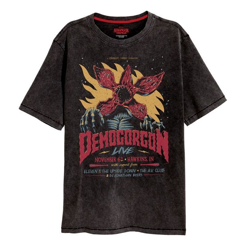 Stranger Things - T-Shirt Vintage Demogorgon 