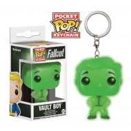 Fallout - Porte-clés Pocket POP! Vault Boy Glow In The Dark 4 cm