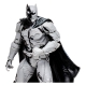DC Comics - Figurine et comic book Black Adam Batman Line Art Variant (Gold Label) (SDCC) 18 cm