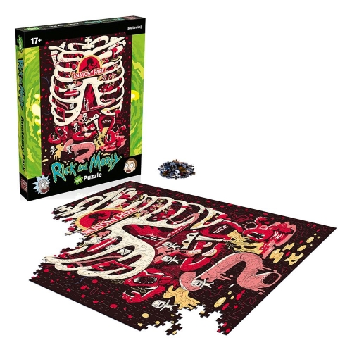 Rick et Morty - Puzzle Anatomy Park (1000 pièces)