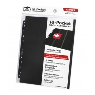 Ultimate Guard - 18-Pocket Pages Side-Loading Noir (10)