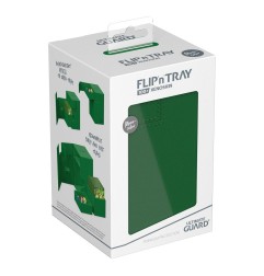 Ultimate Guard - Flip`n`Tray 100+ XenoSkin Monocolor Vert