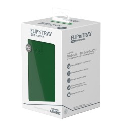 Ultimate Guard - Flip`n`Tray 100+ XenoSkin Monocolor Vert