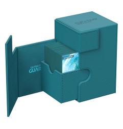 Ultimate Guard - Flip`n`Tray 100+ XenoSkin Monocolor Bleu Pétrole