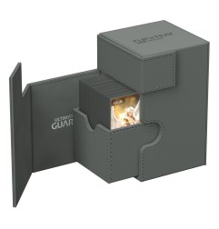 Ultimate Guard - Flip`n`Tray 100+ XenoSkin Monocolor Gris