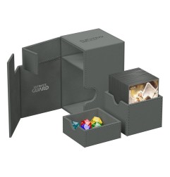 Ultimate Guard - Flip`n`Tray 100+ XenoSkin Monocolor Gris