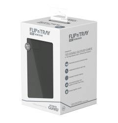 Ultimate Guard - Flip`n`Tray 100+ XenoSkin Monocolor Gris