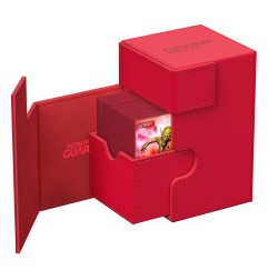 Ultimate Guard - Flip`n`Tray 100+ XenoSkin Monocolor Rouge