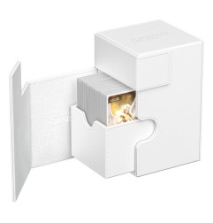 Ultimate Guard - Flip`n`Tray 100+ XenoSkin Monocolor Blanc