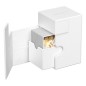 Ultimate Guard - Flip`n`Tray 100+ XenoSkin Monocolor Blanc Ultimate Guard - Flip`n`Tray 100+ XenoSkin Monocolor Blanc