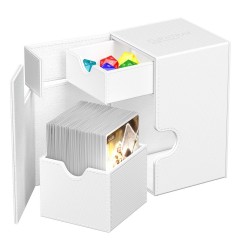 Ultimate Guard - Flip`n`Tray 100+ XenoSkin Monocolor Blanc