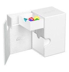 Ultimate Guard - Flip`n`Tray 100+ XenoSkin Monocolor Blanc
