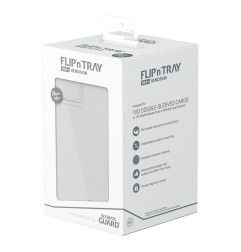 Ultimate Guard - Flip`n`Tray 100+ XenoSkin Monocolor Blanc