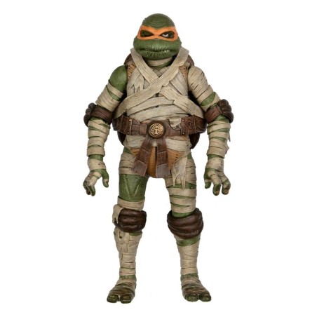 Tortues Ninja - Universal Monsters x Teenage Mutant Ninja Turtles figurine Ultimate Michelangelo as The Mummy 18 cm
