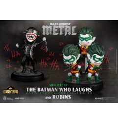 DC Comics - Pack 2 figurine Mini Egg Attack Dark Nights: Metal The Batman Who Laughs & Robin Minions 8 cm