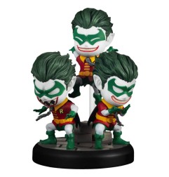 DC Comics - Pack 2 figurine Mini Egg Attack Dark Nights: Metal The Batman Who Laughs & Robin Minions 8 cm