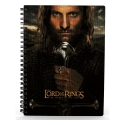 Le Seigneur des Anneaux - Cahier effet 3D Aragorn