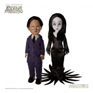 - La Famille Addams  - Pack poupées Living Dead Dolls Gomez & Morticia 25 cm