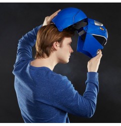 Power Rangers - Mighty Morphin  réplique Premium 1/1 Lightning Collection casque de Blue Ranger