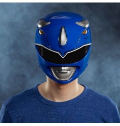 Power Rangers - Mighty Morphin  réplique Premium 1/1 Lightning Collection casque de Blue Ranger