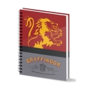 Harry Potter - Carnet de notes A4 Gryffindor