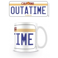 Retour vers le futur - Mug License Plate
