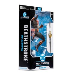 DC Multiverse - Figurine Deathstroke (DC Rebirth) 18 cm