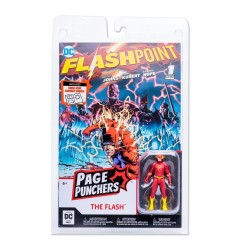 DC Page Punchers - Figurine et comic book The Flash (Flashpoint) 8 cm
