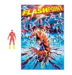 DC Comics - DC Page Punchers figurine et comic book The Flash (Flashpoint) 8 cm