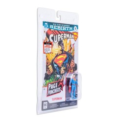 DC Comics - DC Page Punchers figurine et comic book Superman (Rebirth) 8 cm