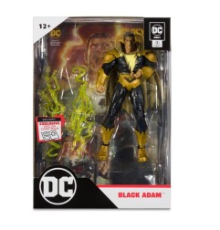 DC Comics - Figurine et comic book Black Adam 18 cm