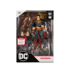 DC Comics - Figurine et comic book Superman 18 cm