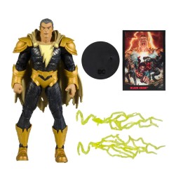 DC Comics - Figurine et comic book Black Adam 18 cm
