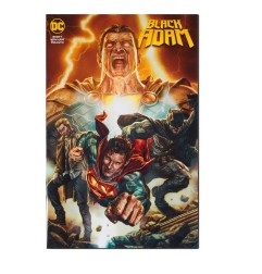 DC Comics - Figurine et comic book Black Adam 18 cm