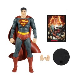 DC Comics - Figurine et comic book Superman 18 cm