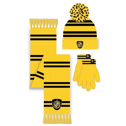 Harry Potter - Set bonnet & écharpe House Hufflepuff 165 cm