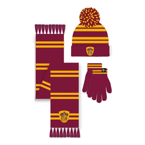 Harry Potter - Set bonnet & écharpe House Gryffindor 165 cm