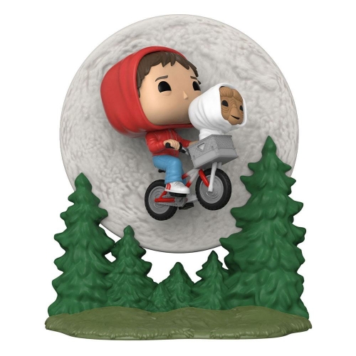 E.T. l'extra-terrestre - Figurine POP! Elliot and ET Flying (GITD) 9 cm