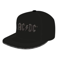 AC/DC - Casquette Snapback Logo Shiny Black