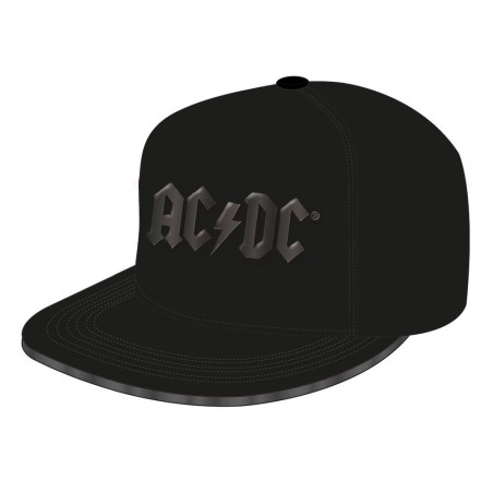 ACDC - Casquette Snapback Shiny Black Logo