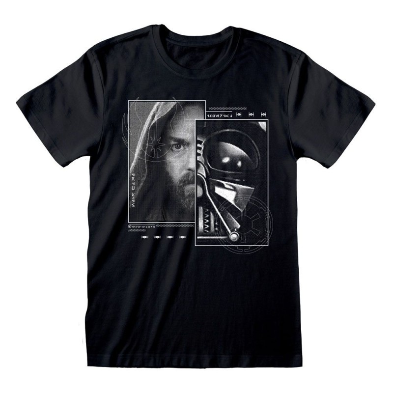 Star Wars - : Obi-Wan Kenobi T-Shirt Sketch Face 