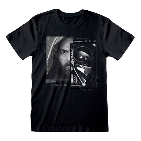 Star Wars - : Obi-Wan Kenobi T-Shirt Sketch Face 