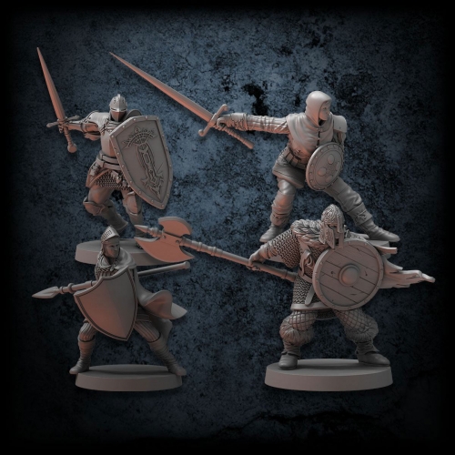 Dark Souls - Miniatures jeu de plateau The Board Game Unkindled Heroes Pack 1