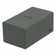 Ultimate Guard - Twin Flip`n`Tray 200+ XenoSkin Monocolor Gris