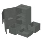 Ultimate Guard - Twin Flip`n`Tray 200+ XenoSkin Monocolor Gris Ultimate Guard - Twin Flip`n`Tray 200+ XenoSkin Monocolor Gris