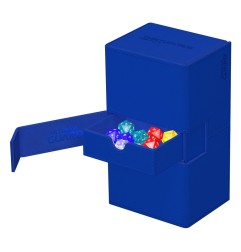 Ultimate Guard - Twin Flip`n`Tray 200+ XenoSkin Monocolor Bleu