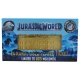 Jurassic World - Réplique Ticket Gyrosphere (plaqué or)
