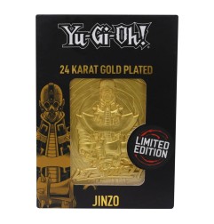 Yu-Gi-Oh - ! - Lingot Jinzo Limited Edition (plaqué or)