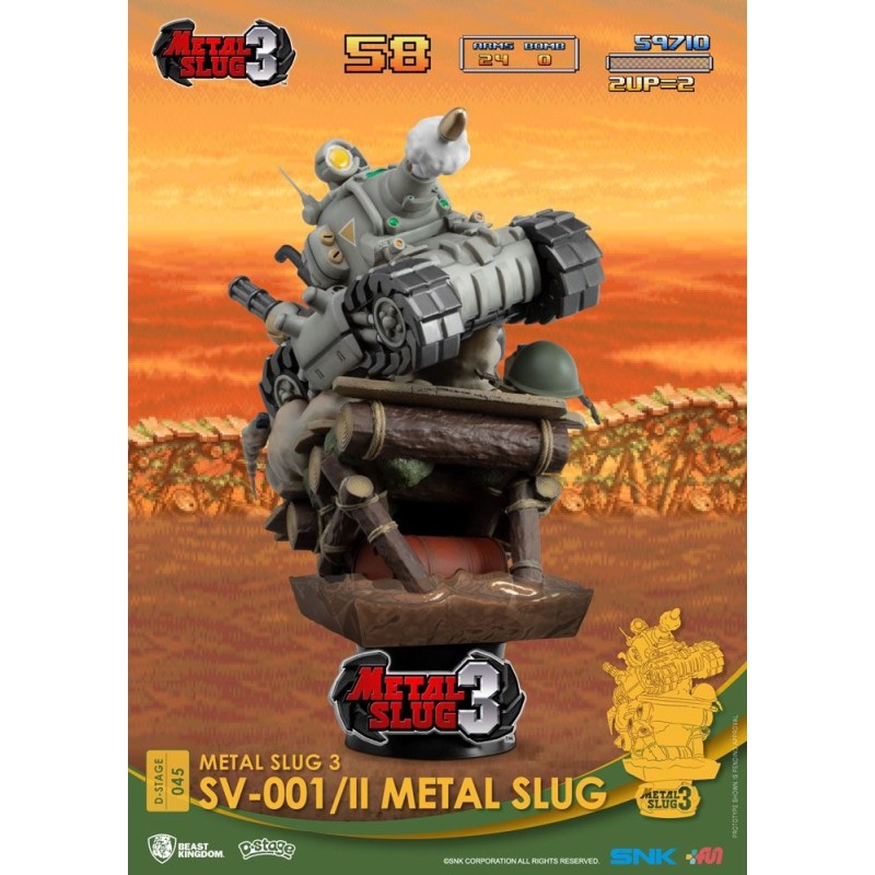 Metal Slug - Diorama PVC D-Stage SV-001/II  16 cm